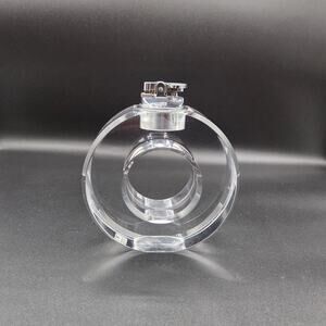 VINTAGE PETER ALAN DESIGNS Lucite Table Lighter Rare